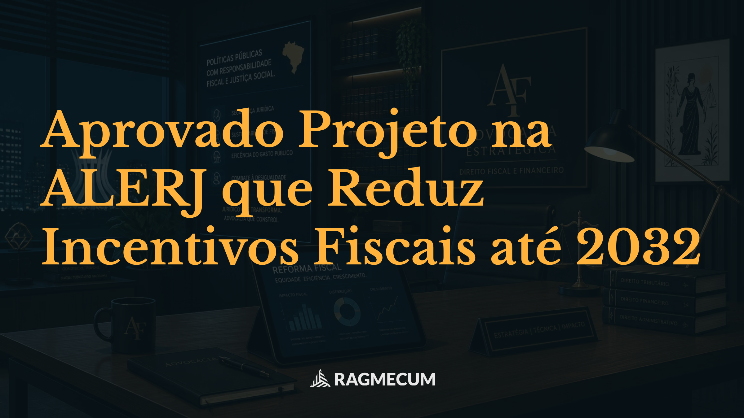 Aprovado Projeto na ALERJ que Reduz Incentivos Fiscais até 2032