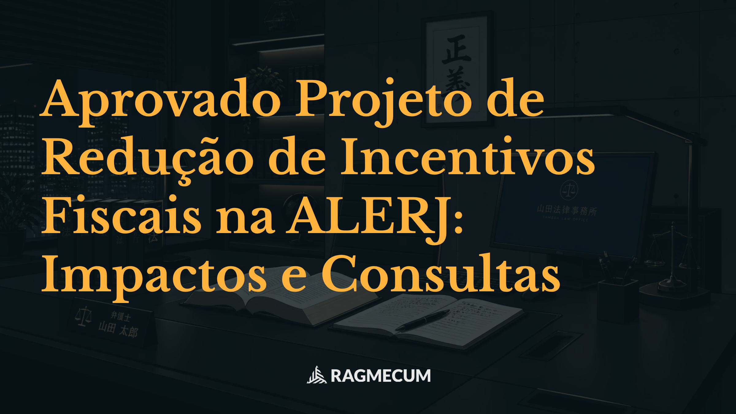 Aprovado Projeto de Redução de Incentivos Fiscais na ALERJ: Impactos e Consultas