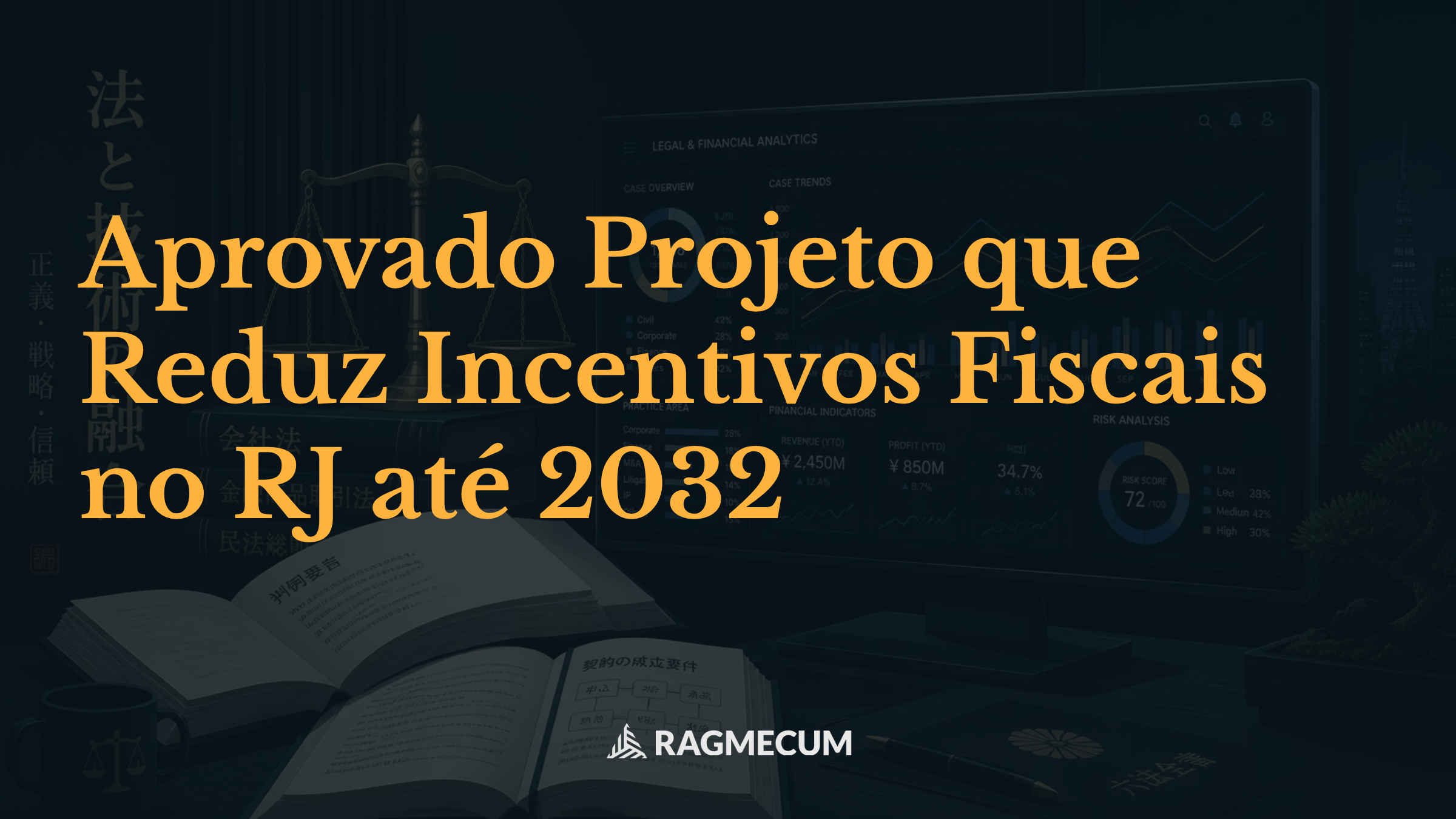 Aprovado Projeto que Reduz Incentivos Fiscais no RJ até 2032