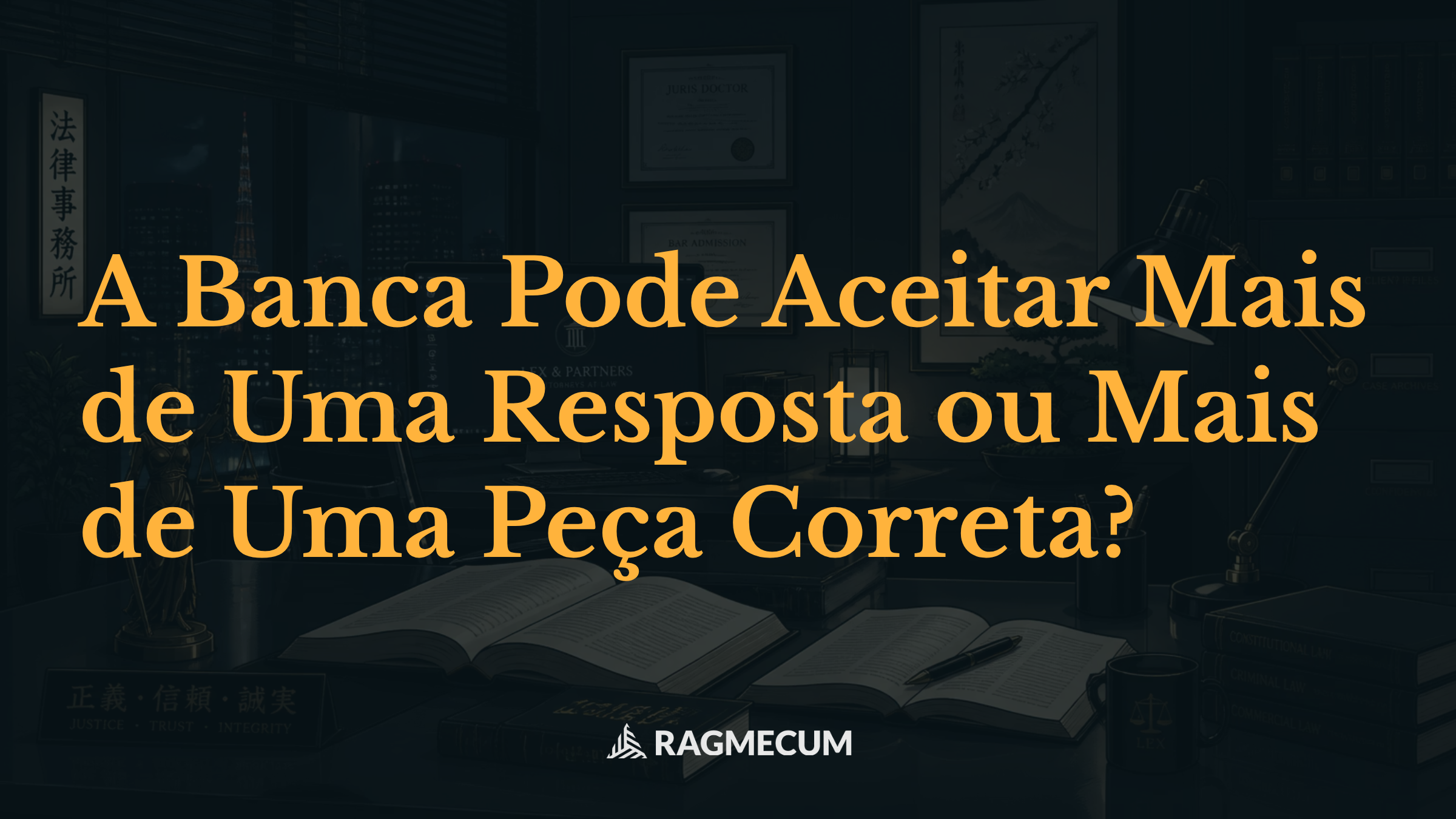 A Banca Pode Aceitar Mais de Uma Resposta ou Mais de Uma Peça Correta?