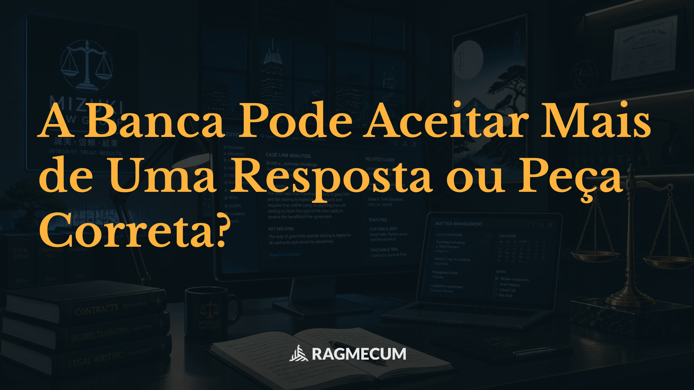 A Banca Pode Aceitar Mais de Uma Resposta ou Peça Correta?