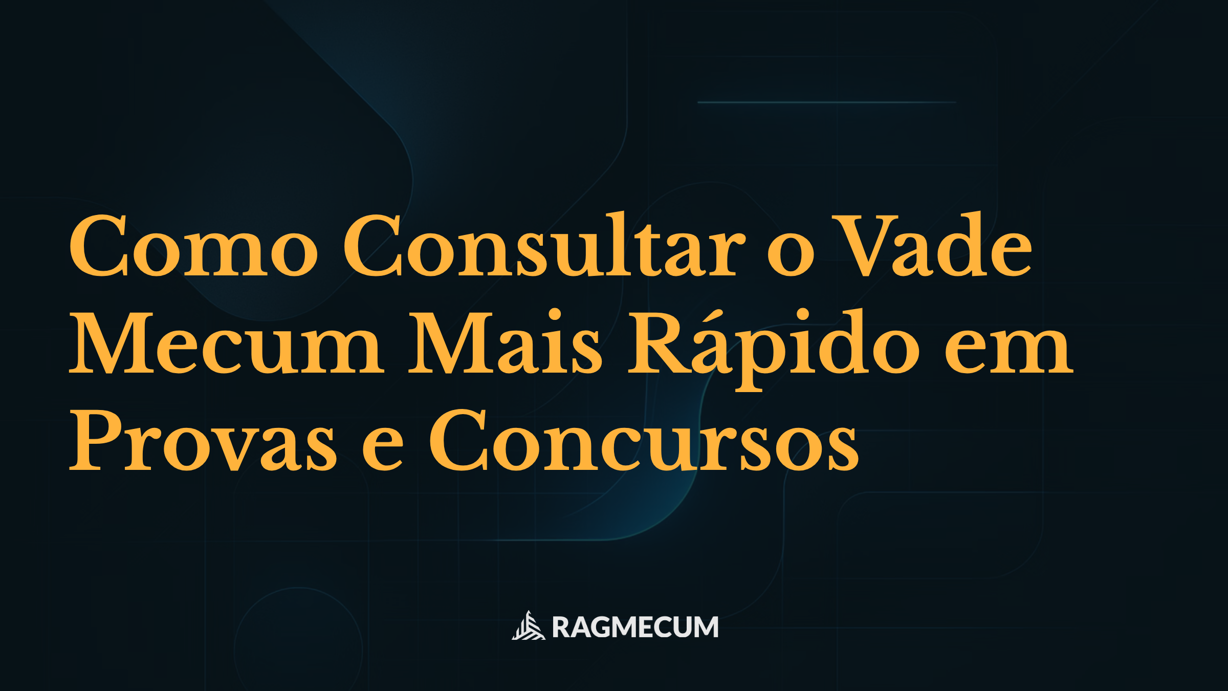 Como consultar o Vade Mecum mais rápido em provas e concursos