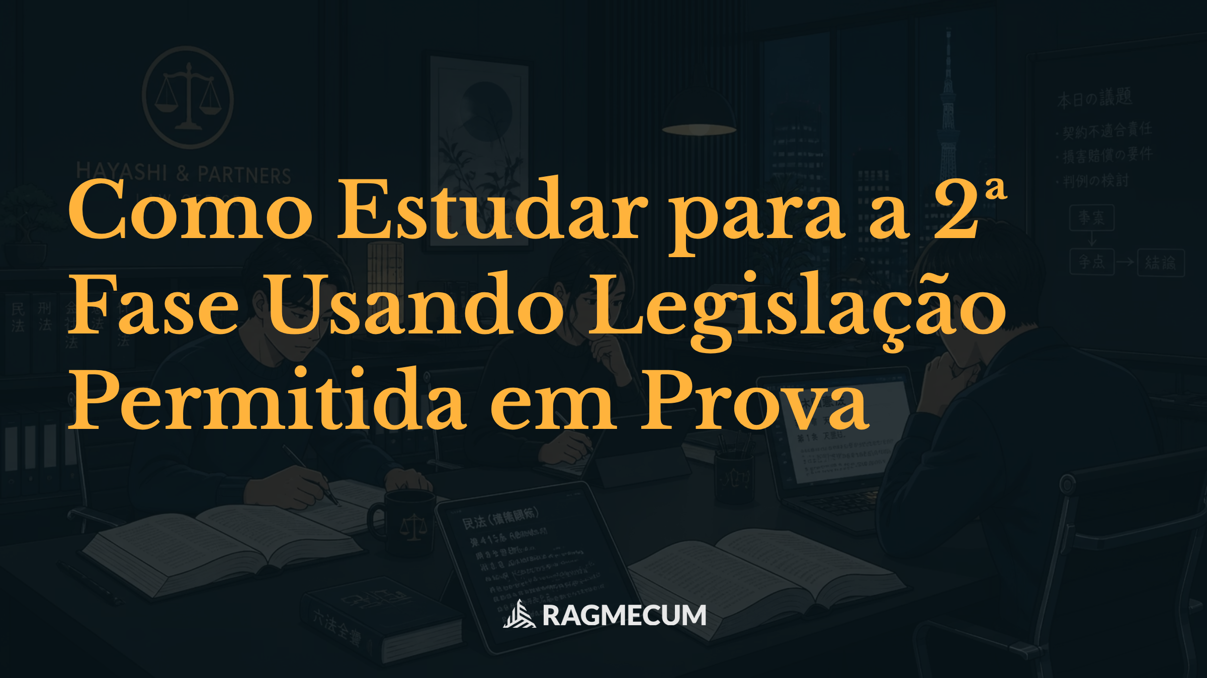 Como Estudar para a 2ª Fase Usando Legislação Permitida em Prova