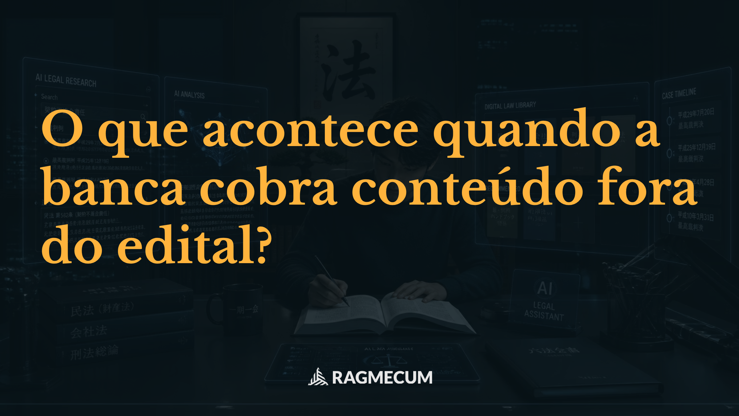 O que acontece quando a banca cobra conteúdo fora do edital?