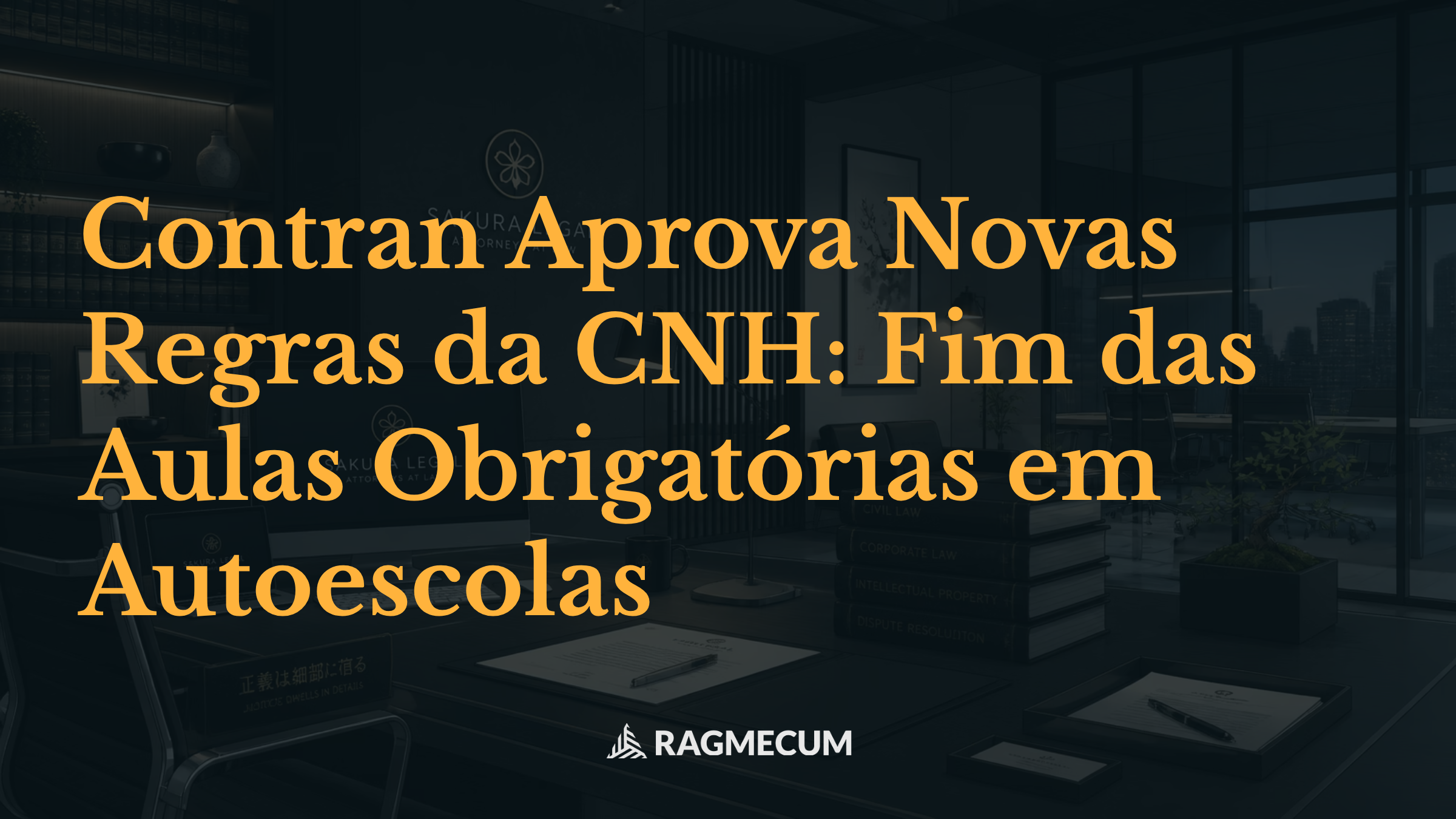 Contran Aprova Novas Regras da CNH: Fim das Aulas Obrigatórias em Autoescolas