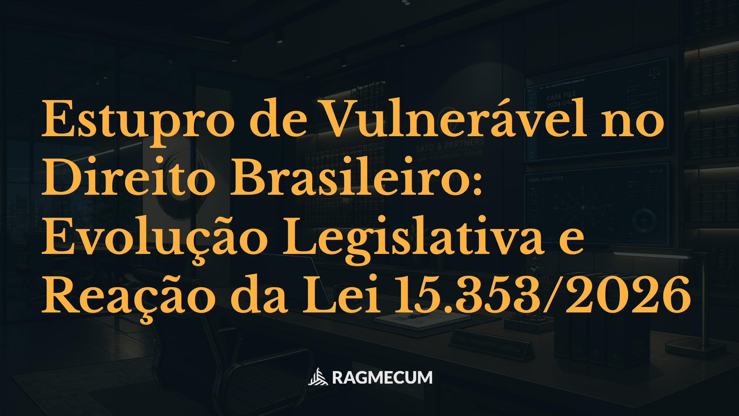 Estupro de Vulnerável no Direito Brasileiro: Evolução Legislativa e Reação da Lei 15.353/2026