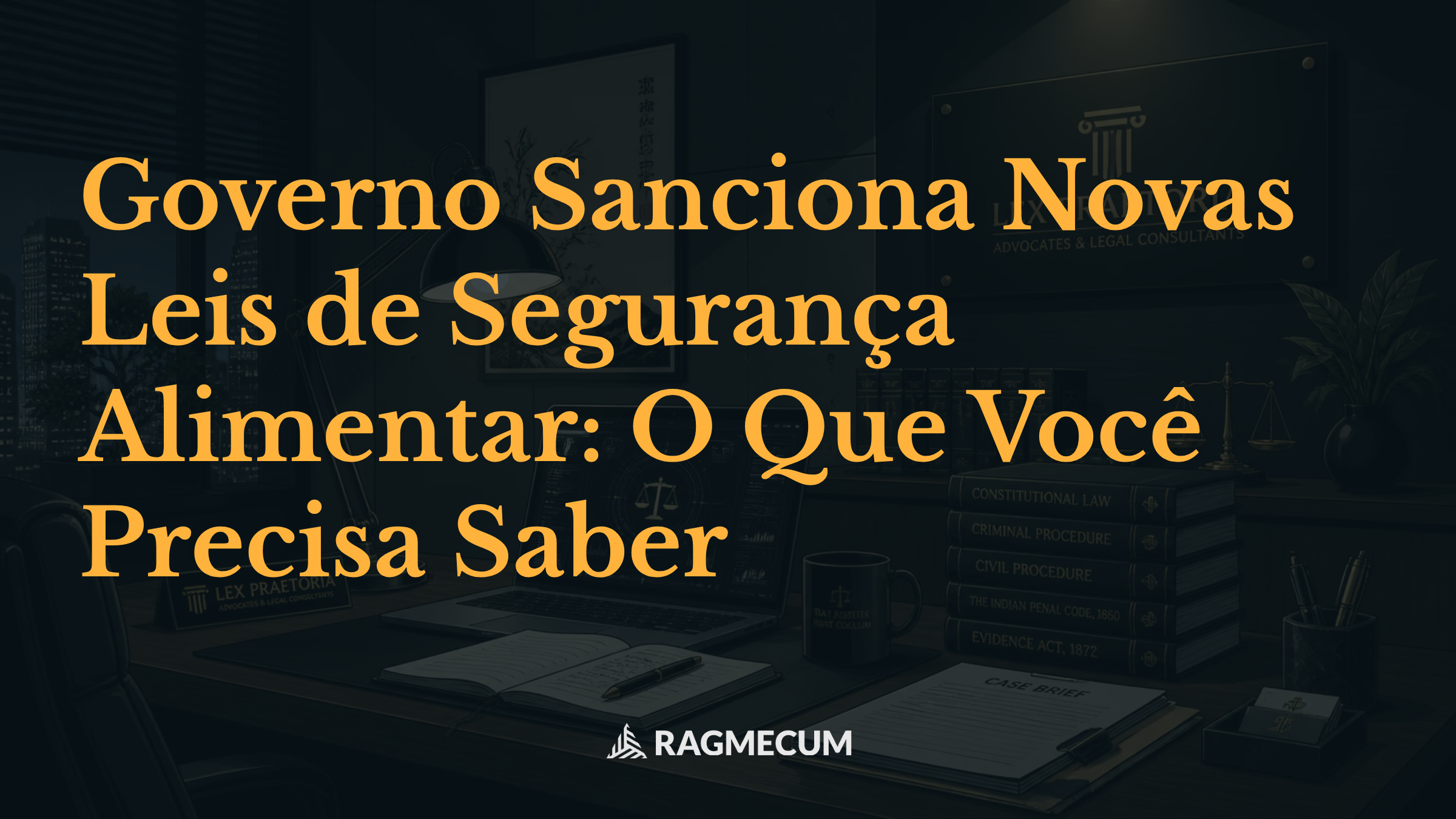 Governo Sanciona Novas Leis de Segurança Alimentar: O Que Você Precisa Saber