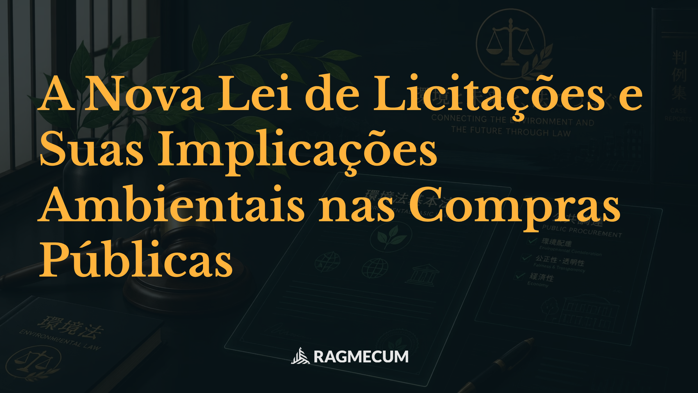 A Nova Lei de Licitações e Suas Implicações Ambientais nas Compras Públicas