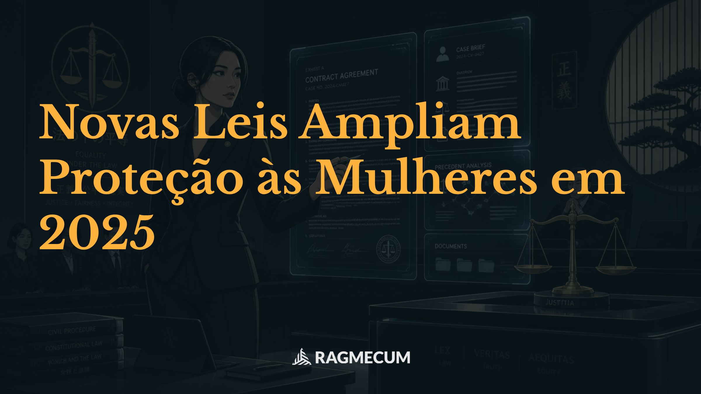 Novas Leis Ampliam Proteção às Mulheres em 2025