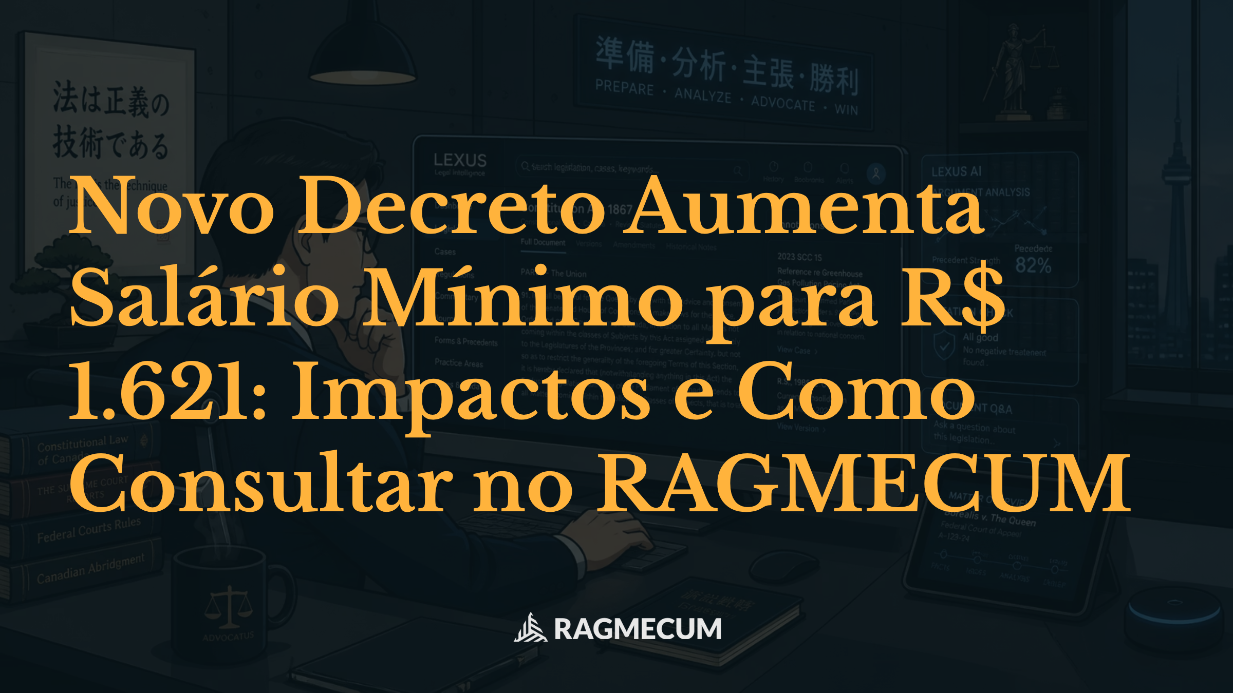 Novo Decreto Aumenta Salário Mínimo para R$ 1.621: Impactos e Como Consultar no RAGMECUM