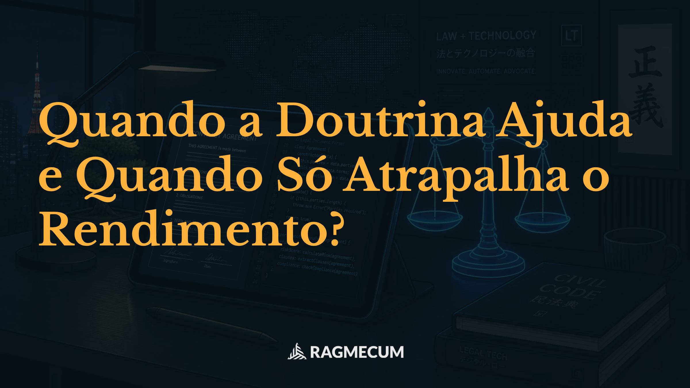 Quando a Doutrina Ajuda e Quando Só Atrapalha o Rendimento?