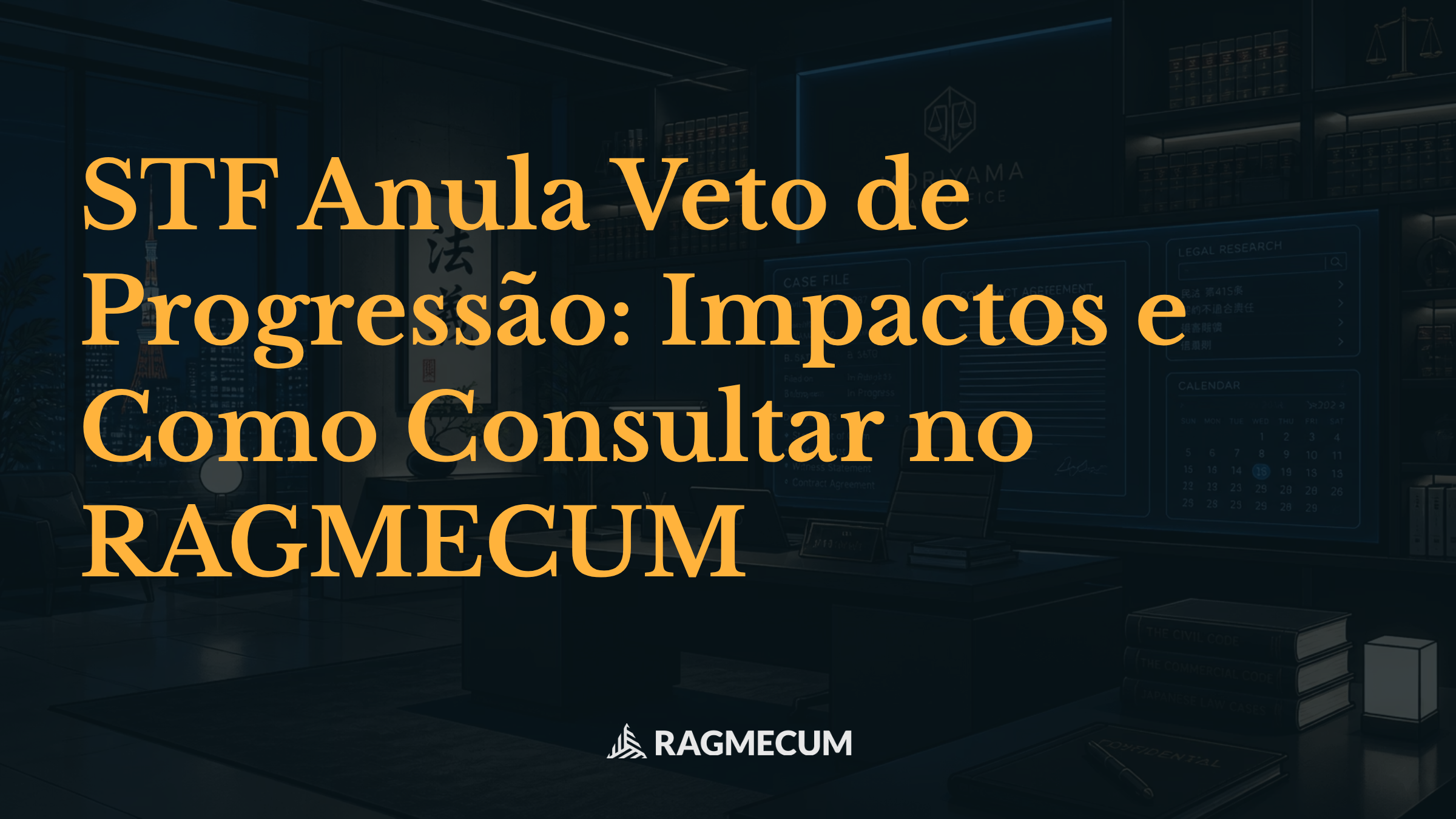 STF Anula Veto de Progressão: Impactos e Como Consultar no RAGMECUM