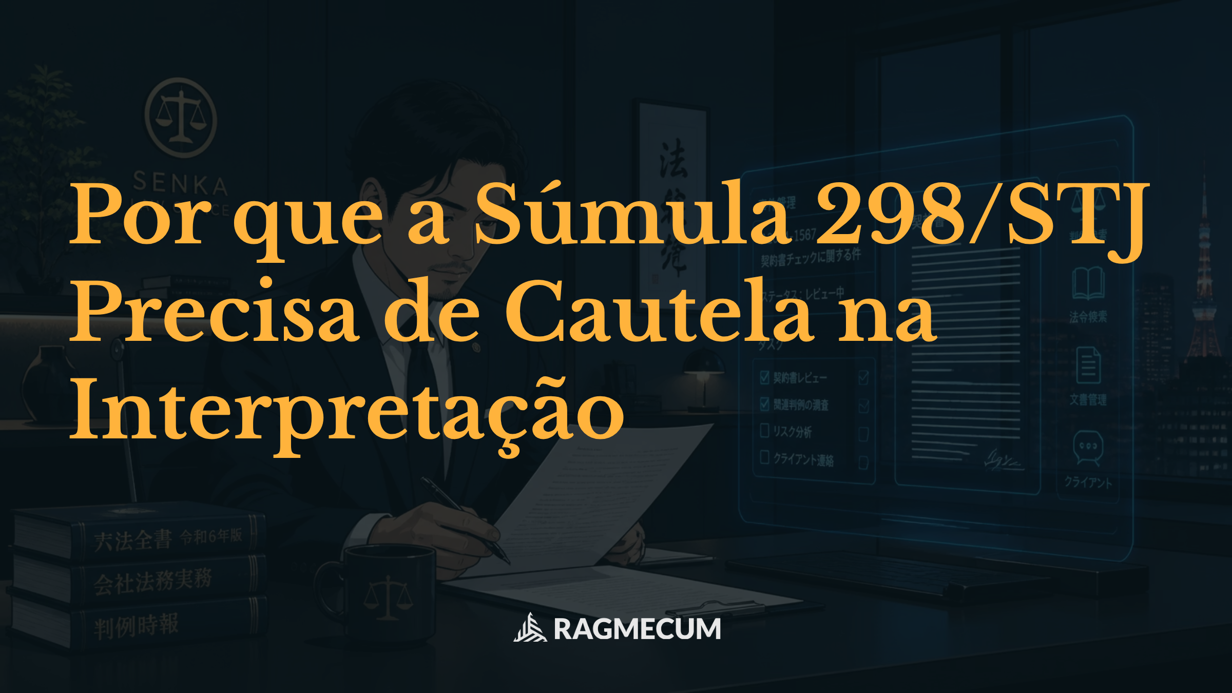 Por que a Súmula 298/STJ Precisa de Cautela na Interpretação